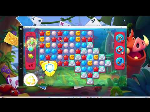 Fishdom Hard Level 125 – Step-by-Step F2P Strategy | Audio Walkthrough & Tips to Beat Obstacles