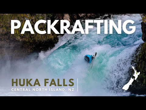 PACKRAFTING HUKA FALLS!