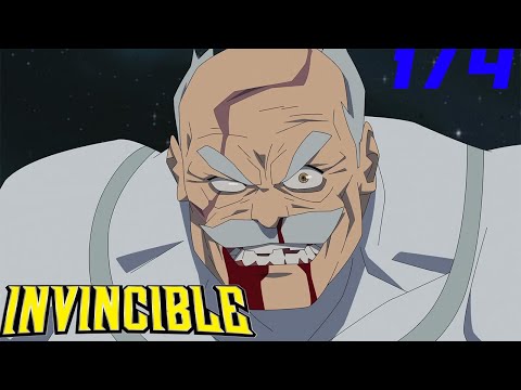 Invincible Vs Conquest Full Fight 1/4 - Invincible Season 3 Episode 8