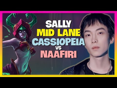 Challenger Sally UNLEASHES Cassiopeia: Pro Mechanics & Strategy! Engsub