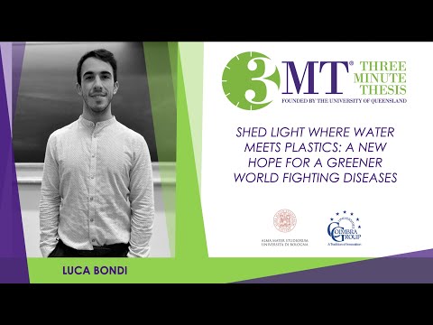 Three Minute Thesis Competition 2021 - Winner: Luca Bondi – University of Bologna.