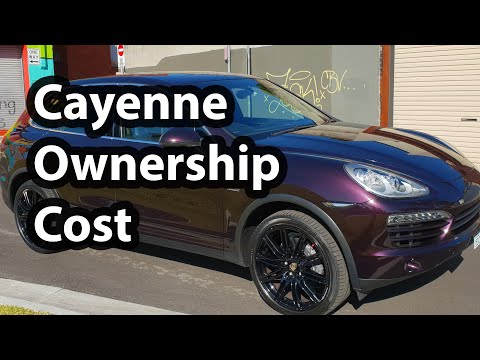 Porsche Cayenne One Year Cost of Ownership