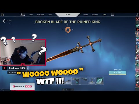 TenZ first reaction on new RUINATION knife skin