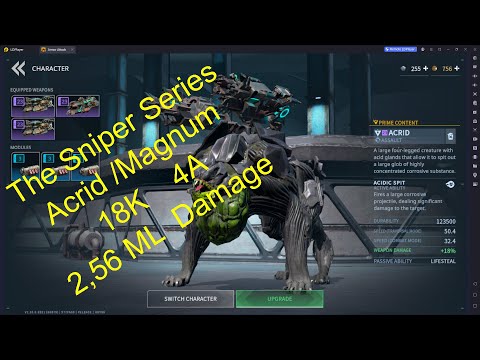Armor Attack - The Sniper series. Acrid and Magnum