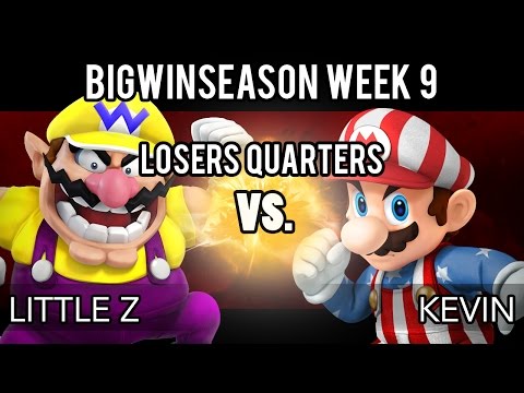 BigWinSeason Week 9 - Losers Quarters - Little Z (Wario) VS Kevin (Mario)
