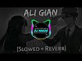 Ali Gian (Slowed+Reverb) - Farhad Jahangiri | Tiktok Viral | Lofi Music🎧