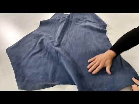 BLUE COWSUEDE  1494