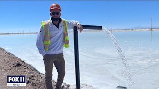 Fox11 Los Angeles: EnergyX Captures Lithium for Batteries