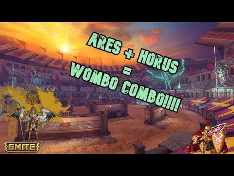 SMITE S7 - Horus + Ares COMBO!!!