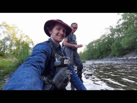 #21 Pstrągi na muchę w Cięcinie, rzeka Soła! Dostałem świetne muchy od Leszka