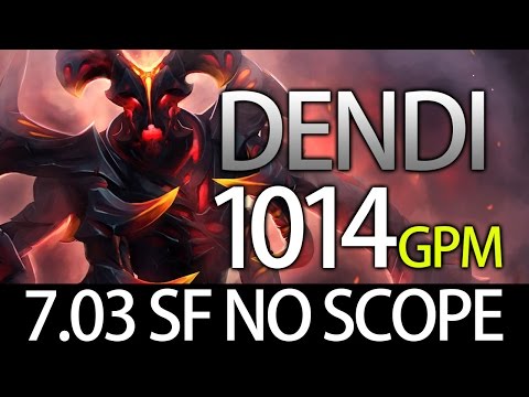 Next Level 1014 GPM 7.03 META Record Carry SF by Dendi Dota Ranked Gameplay