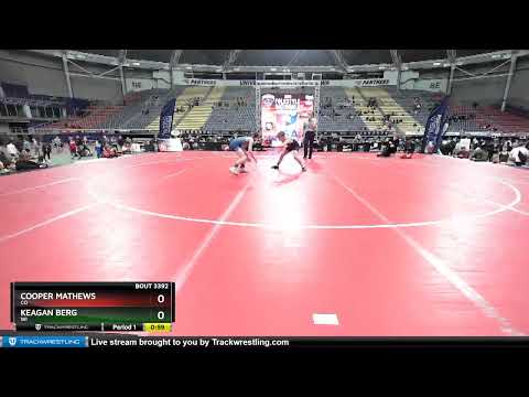97 Lbs Cons. Semi - Keagan Berg, WI Vs Cooper Mathews, CO 9f89