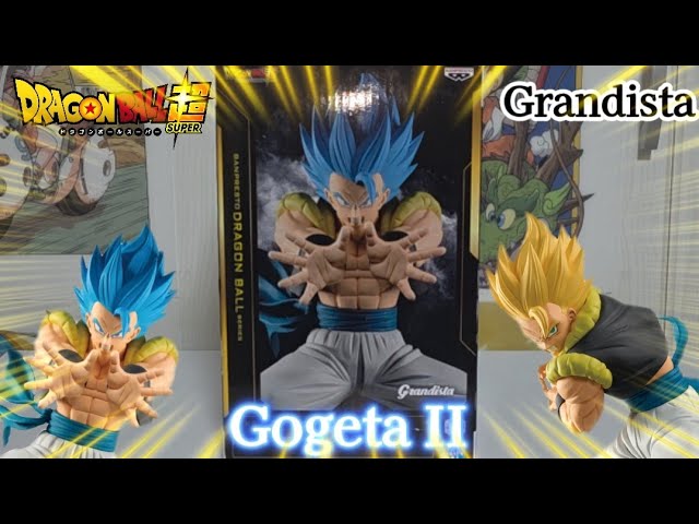 Vídeo relacionado con Banpresto Figura de Accion Gogeta II Dragon Ball Super - Grandista 25cm - PZ69647P Multicolor - Figura Coleccionable - Ideal para los fanáticos del Anime
