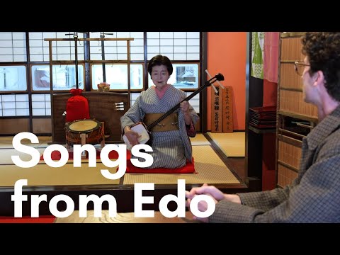 Maiko inspired shamisen | Edo Period Songs | Traditional Japanese Culture
