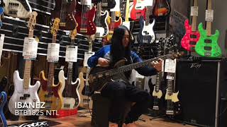 Video thumbnail for Ibanez BTB1825 NTL by 三木楽器 / MIKIGAKKI 公式チャンネル