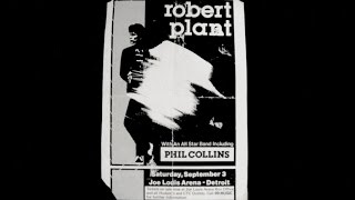 Robert Plant Live in Detroit (Sep 3, 1983)