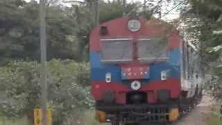 preview picture of video '06593 - Hosur DEMU Special cutting through the gap between LOGH & HEB'