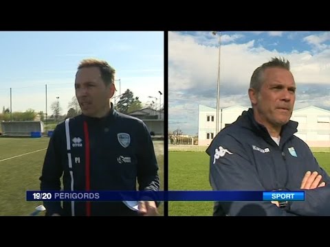 Classico de Dordogne : les deux clubs de foot de Bergerac et Trélissac à l'entraînement