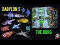 Babylon 5 Universe Fleets VS The BORG Multiple Battles Star Trek Starship Battles