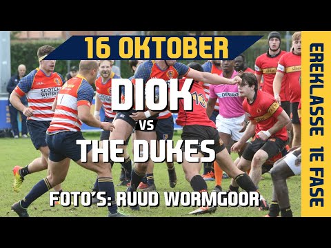 Fotoslider: DIOK vs THE DUKES | 16 oktober 2021