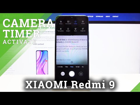 How to Set Camera Timer Xiaomi Redmi 9 – Enable Photo Delay