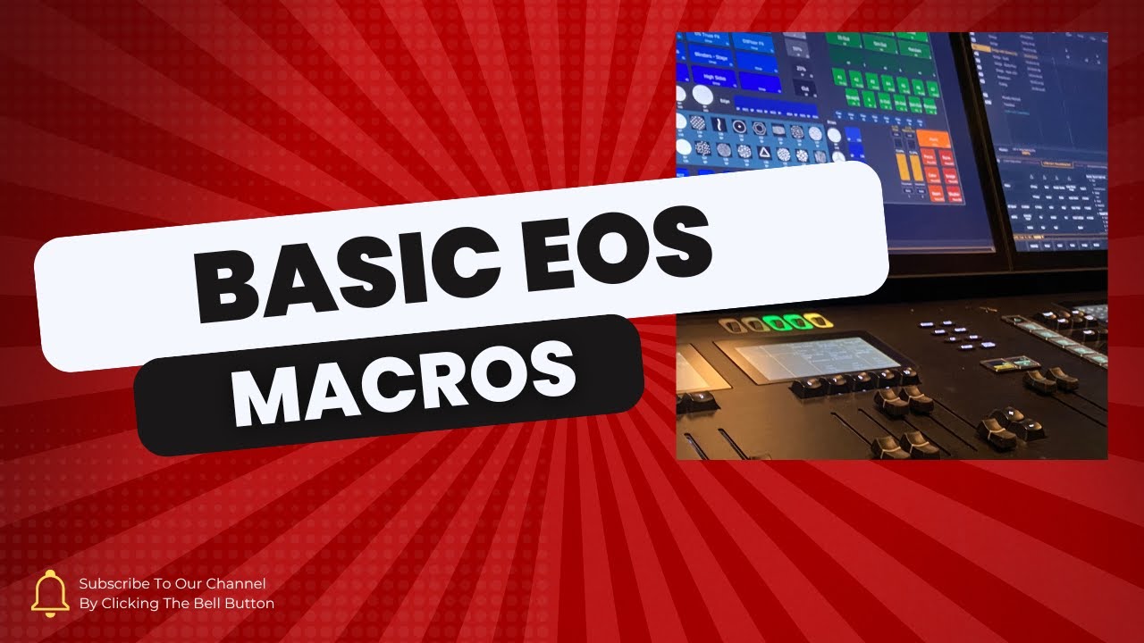 EOS General controls Macros (Macro Monday #1)