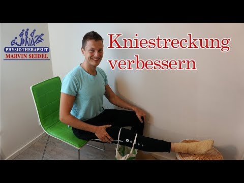Knee extension exercises for home