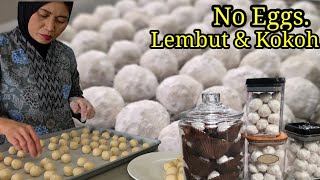 Download lagu Resep Snowballs / Kue bola Salju Kacang Almond, Full Butter Tanpa bikin Eneg. mp3