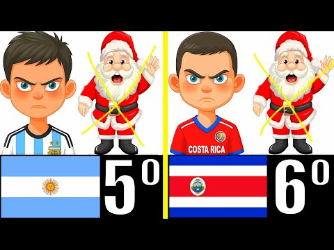 LOS 10 PAÍSES QUE NO QUIEREN NAVIDAD DE LATINOAMÉRICA
