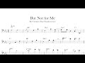 But Not for Me - Red Garland (Paul Chambers bass) | bass transcription