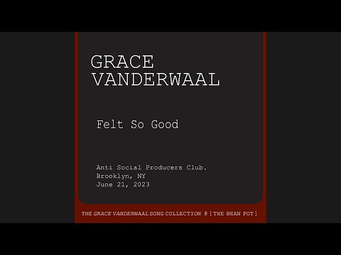 Video thumbnail for Felt So Good