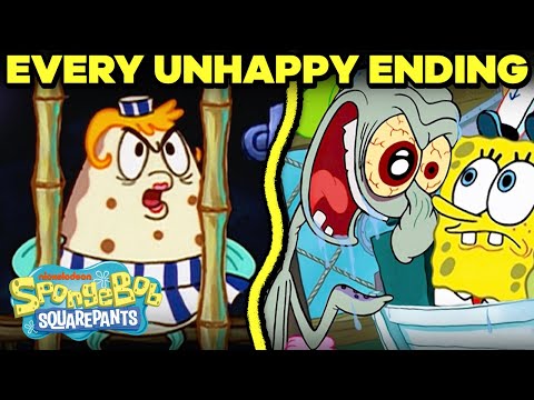 每一次都沒有一個快樂的結局？| 海綿寶寶 (Every Time There Wasn't A Happy Ending Ever ? | SpongeBob)