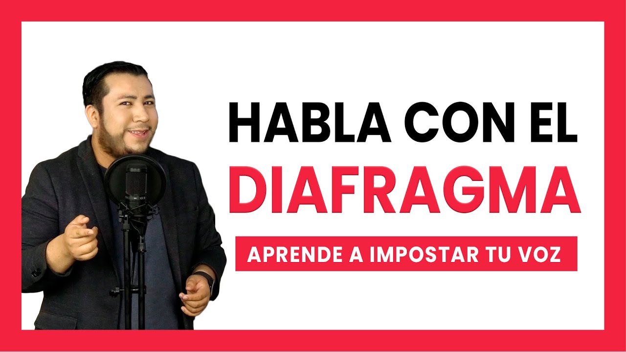 ✅ Cómo HABLAR CON EL DIAFRAGMA - Aprende a hablar mejor