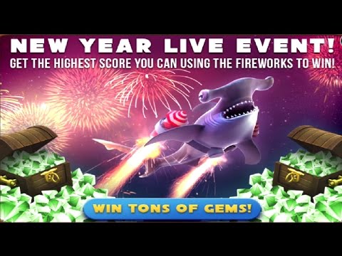 HAPPY NEW YEAR! (LIVE EVENT) - Hungry Shark Evolution
