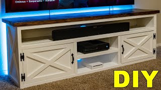 DIY Entertainment Center TV Stand (75" or 56") | Build It Better | EP. 07