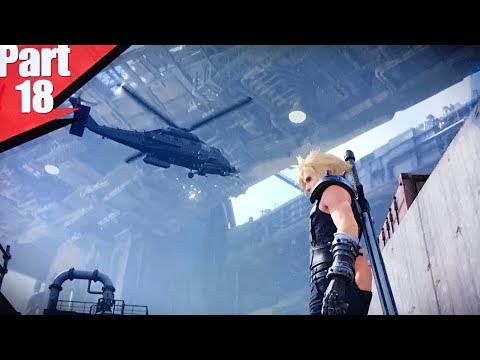 Final Fantasy 7 Remake walkthrough, gameplay, Part 18 (FF7 REMAKE) on PS4 Pro