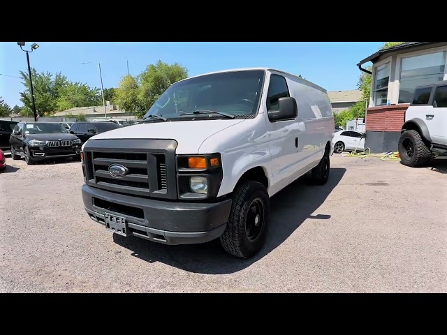 2011 FORD E350 SUPER DUTY CARGO CARGO V8, FLEX FUEL, 5.4 LITER VAN 3D