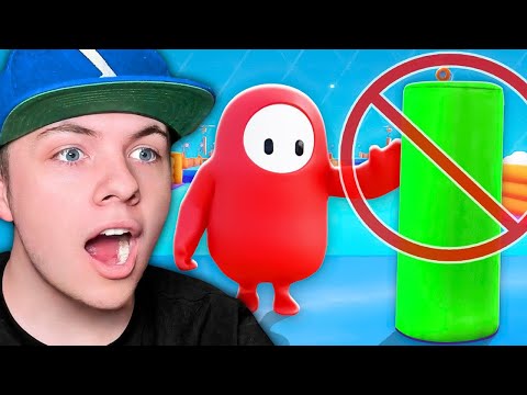 Fall Guys But I Can't Touch Green!