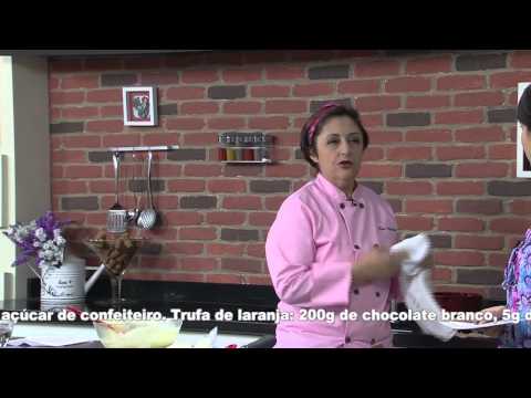 24/09/2014 Receitas Bom Sabor - Mini Tortinha Trufa de Laranja e Sorvete de Chocolate