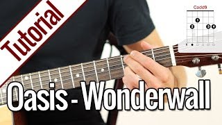 Oasis - Wonderwall | Gitarren Tutorial Deutsch