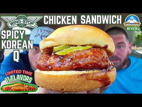 Wingstop® Chicken Sandwich Review! 🐔🥪🤩 | 11 Flavor Options! | theendorsement