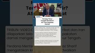 Bakal Tandatangani Perjanjian di Swiss, AS-Iran Sepakat Damai Akhiri Konflik di Timur Tengah