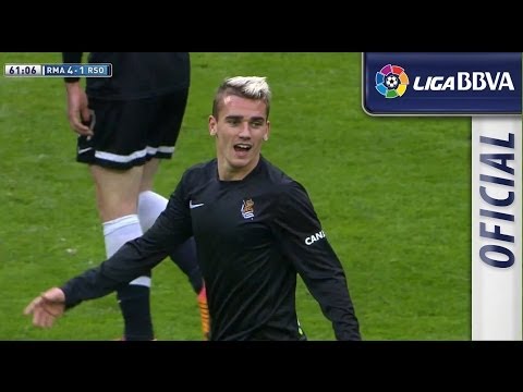 Golazo de Griezmann (4-1) en el Real Madrid - Real Sociedad