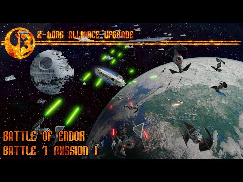 X-wing Alliance Upgrade - Battle 7 - Mission 1 - Battle of Endor