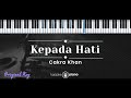 Kepada Hati Cakra Khan KARAOKE PIANO ORIGINAL KEY
