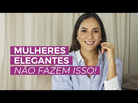 É elegância mesmo ou só gente metida? | Camila Gaio