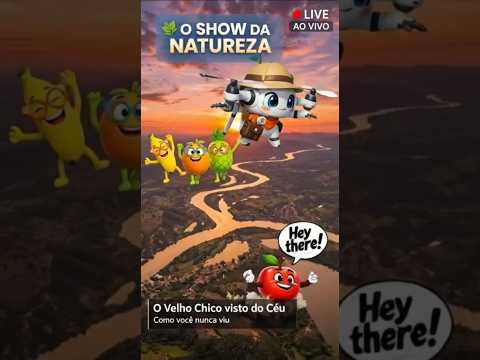 O VRLHO CHICO VISTO DO CÉU POR DRONE TOMTOM E AS FRUTAS QUE FALAM @Edinoliacaires