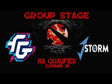 Forward Gaming vs J.Storm | CHONGQING MAJOR | NA QUALIFIER - GAME 2