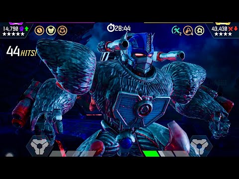 Optimus Primal vs Scorponok AM D85 — Transformers: Forged to Fight