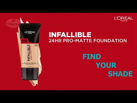 Infallible Matte Foundation Shades